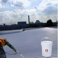 Peinture de revêtement de toiture isolante thermique, réfléchissante, anti-UV, durable, imperméable, en acrylique, pour le refroidissement de la température
