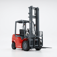 Forklift Listrik Tenaga Lithium 2T Liftron Model CPD20 dengan Ban Solid, Motor Penggerak Magnet Permanen, Lampu Belakang LED, dan Layar Pintar
