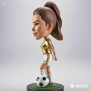 Yaratıcı kapalı ev futbol bohead head reçine el sanatları ifade spor sanat tema hediyeler için hatıra boyama ev dekorasyon için