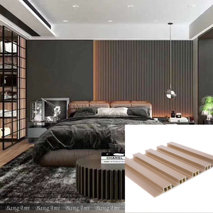 Tấm Ốp Tường Biệt Thự Anthracite Giá Tốt Nhất Tấm Ốp Tường WPC Nhà Để Xe Pvc Cho Phòng Khách - Product Image 5