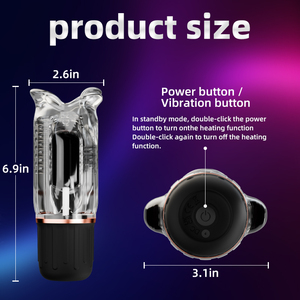 Male Sex Toys for Men with Upgrade Vacuum <strong>Pump</strong> &amp; <strong>10</strong> Modes Vibrating <strong>10</strong> Licking Adult Toys Pocket Pussy <strong>Pumps</strong> &amp; Enlargers - Product Image 6