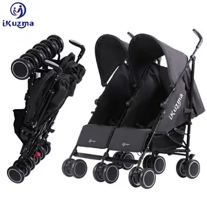 Baby Buggy pliable pour jumeaux, landau nouveau Design