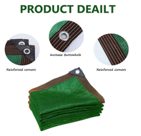 Filet d'ombrage HDPE personnalisable anti-UV pour jardin, ferme, grange, chenil et auvent de piscine - Écologique