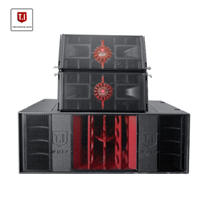Haut-parleur professionnel puissant à gamme complète double système de réseau de ligne actif de 10 pouces pour les boîtes de nuit grands studios - Product Image 1
