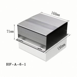 EBM Aluminum Cases Enclosure <b>Box</b> Electronic Case PCB Electric Controller Waterproof Aluminum Project <b>Box</b> <b>Metal</b> Enclosure - Product Image 5