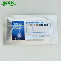 Kit de prueba de agua de metales pesados, tiras de prueba de agua de alta precisión para plomo, hierro, cobre, mercurio