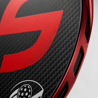Pala de Pickleball de Fibra de Carbono Cruda Lingjun BOOMSTIK T700 de 16 mm, Aprobada por la USAPA, Raqueta Profesional Alargada, Logotipo Personalizado, Venta al Por Mayor OEM