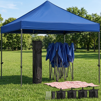 Tente Pop-Up Légère en Acier avec Sac de Transport pour Fêtes de Rue, Marchés, Carnavals, Concessionnaires Automobiles et Événements – Vente en Gros