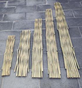 Grossiste Offre Spéciale Clôture en treillis de bambou flexible de 6 <span class=keywords><strong>pieds</strong></span> de haut Clôture de jardin naturelle enroulée, pliable et extractible - Product Image 4