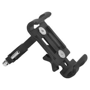 Aluminum Alloy Bike Phone Holder Rotatable Mount For Riding Motorcycle Electric Vehicle With Adjustable <b>Clamp</b> - Product Image 1