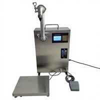 Machine de remplissage semi-automatique de bureau de haute qualité à pompe à engrenages pour pâtes liquides (miel, confiture, beurre de cacahuète, sauce chocolat)