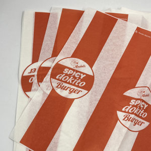 35Gsm Double Side Eco-Friendly Recyclable Greaseproof <b>Paper</b> for Hamburger and Sandwich <b>Wrapping</b> - Product Image 5