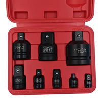 8pc Factory Outlet Heavy Duty 1/2 "3/4" Pneumatique Manchon Adaptateur Tête Vent Pistolet Impact Manchon Adaptateur Tête Bielle
