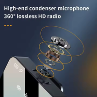 Microphone cravate sans fil SX85, micro-cravate, 656 pieds, 8 heures pour cours en ligne, vlog, streaming, YouTube pour appareil photo, smartphone, tablette