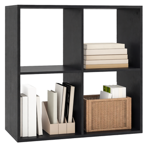 Modern Three-Layer Folding Desktop <b>Metal</b> Storage Rack Standing Type Bookshelf for Living Room Desk Organization - Product Image 1
