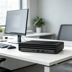 <span class=keywords><strong>Mini</strong></span> PC de bureau Barebone Tiny <span class=keywords><strong>EliteDesk</strong></span> 800 G6 10e génération, propre, sans rayures, grade A, testé et fonctionnel - Product Image 6