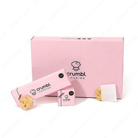 Boîte d'emballage de luxe personnalisable en carton transparent pour biscuits, pâtisseries et donuts – Vente en gros