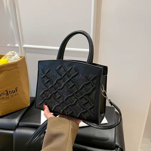 Bolsa Personalizada de Gran Capacidad, <span class=keywords><strong>Simple</strong></span>, Moderna, Retro, Tipo Tote de un Solo Hombro, de Alta Calidad para Mujer - Product Image 3