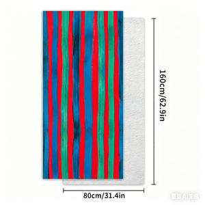 Toallas de <span class=keywords><strong>Playa</strong></span> Extra Grandes de Alta Calidad, Secado Rápido, Sin Arena, en Colores Naranja, Rojo, Azul, Rosa, Verde, Marrón, Rayas Amarillas y Blancas - Product Image 3