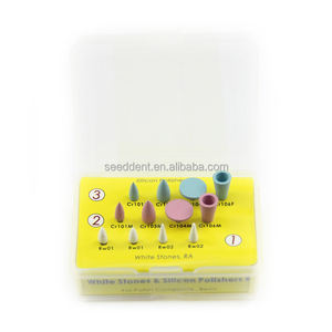 Seeddent dental composite finish and <strong>polish</strong> <strong>kit</strong> bur ra 4110v amalgam alloy <strong>denture</strong> class i - Product Image 5