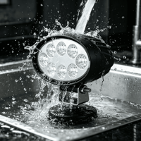 Nouvelle lampe de travail LED Led Soul 5,6 pouces 24W Ellipse, étanche IP68, 12-48V, 1600lm, lampe auxiliaire de conduite tout-terrain pour voiture, camion, chariot élévateur