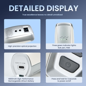 Aist Hospital Visible Infrarrojo Detector Visor Localizador Transiluminador Pantalla de vasos sanguíneos de mano Proyección Buscador de venas - Product Image 5