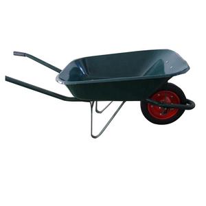 รถเข็นโลหะสำหรับงานเกษตรในครัวเรือน รุ่น WB6431 ยางลมขนาด 4.00-8 รับน้ำหนักได้ 160 กก. ถาดเหล็ก/พลาสติก รับประกัน 1 ปี - Product Image 1