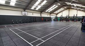 Pavimentazione per Palestra Personale, Piastrelle in Gomma per Attrezzature da Allenamento Intenso, Tappetino Incastrabile in Gomma per Pavimenti - Product Image 2