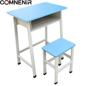 Ensemble table et chaise pour enfants en MDF + métal durable, réglable, mobilier scolaire préscolaire, bon <span class=keywords><strong>prix</strong></span> pour une utilisation en classe - Product Image 4