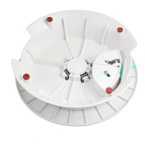 Supporto Girevole per Torte in Plastica da 12 Pollici, Rotazione a 360 Gradi con Freno, Espositore per Cupcake - Product Image 3