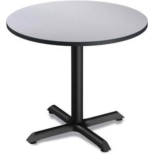 Alera Reversible Laminate <b>Table</b> Top 35.5\" Diameter White/Gray for <b>Conference</b> <b>Tables</b> - Product Image 3