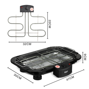 <b>Electric</b> Barbecue Grill with 2000W Strong Firepower Adjustable Grill Height Fast Heating Performance Easy to Clean Structure - Product Image 5