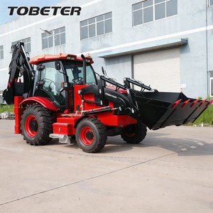 Tobeter tất cả các địa hình backhoe <span class=keywords><strong>loader</strong></span> với bánh xe tải 2.5 tấn công suất thích ứng lật - Product Image 6