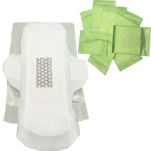 Wholesale 3D Pearl Cotton <b>Sanitary</b> <b>Napkin</b> Pads Thick Non-Woven Commercial Herbal Medicated Breathable for Women - Product Image 1