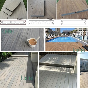 Precio de fábrica al por mayor WPC impermeable suelo de madera al aire libre Decking Engineered suelo compuesto - Product Image 5