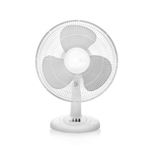 Ventilateur de table rechargeable 6V AC/solaire 14 pouces à 3 vitesses avec lumière LED, contrôle mécanique, 3 modes de ventilation, idéal pour hôtels et garages - Vente en gros - Product Image 5