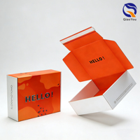 Se Aceptan Logotipos Personalizados, Impresión en Color Pantone, Caja de Envío Autosellable de Lujo para Joyería
