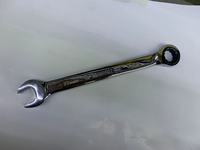 Juego de llaves de carraca de extremo abierto de acero inoxidable PONDRIO, llave Torx universal, llave de trinquete rápida industrial, zincada, 250 lb-pie máx.