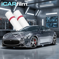فيلم حماية السيارات PPF بسمك 8.5 مل، شفاف لامع من مادة TPU، مقاوم للاصفرار وقوي الالتصاق لتغليف السيارات