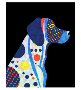 Kit Pittura Glitter Antistress - Kit Artistico Fai <span class=keywords><strong>da</strong></span> Te Pop Art Cane <span class=keywords><strong>Dalmata</strong></span> con Lamina Olografica per Adulti e Bambini - Product Image 1