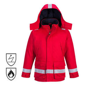 Veste de travail d'hiver antistatique certifiée CE pour électriciens, ingénieurs et mécaniciens - Product Image 3