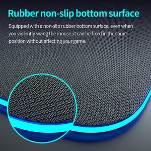2 in 1 Wireless Mousepads Gamer <strong>Rbg</strong> Led <strong>Mouse</strong> Pad Wireless Phone Charger 15W Wireless Charging - Product Image 6