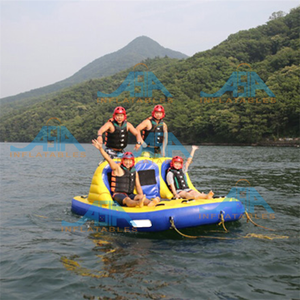 Tube de ski nautique gonflable Crazy Spinning UFO Slider 5 places, <span class=keywords><strong>fauteuil</strong></span> pivotant, à vendre - Product Image 4