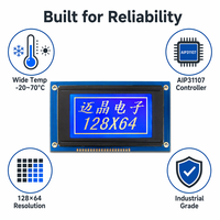Module d'écran OLED à matrice de points graphique 128x64 avec interface LVDS STN
