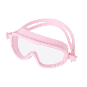 Swimming Goggles <b>Large</b> <b>Frame</b> Anti Fog Waterproof Wide Vision Silicone PC Lens Adult Universal Fit - Product Image 4