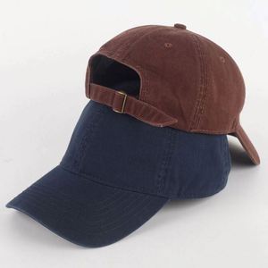หมวกเบสบอล 6 แผง คุณภาพสูง แบบเรียบ ไม่มีโครง ทรง Dad Hat ปักโลโก้ตามสั่ง ลายวินเทจ สปอร์ต สตรีท 100% - Product Image 6