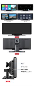 Ndroid <span class=keywords><strong>de</strong></span> 10,26 pulgadas, tablero <span class=keywords><strong>de</strong></span> ashcam P5, AR, VD, capa-2,5 K, AR, VR 10,26 - Product Image 6