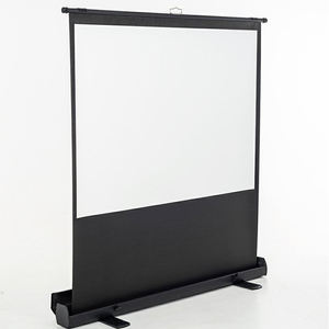 Proiezione manuale del proiettore portatile da 72 pollici Pull Up con piano di supporto che si alza per interni ed esterni 16:9 di <span class=keywords><strong>film</strong></span> di alta qualità - Product Image 1