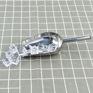Mini barra redonda de acero inoxidable 304 para cocina, grado alimenticio, pala para cubitos de hielo, cuchara para hielo, multiusos para alimentos para mascotas - Product Image 6