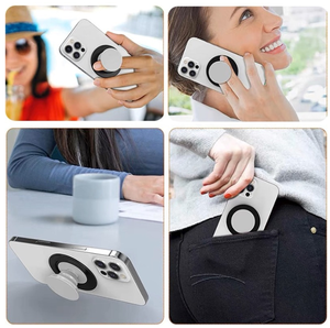 Support de téléphone magnétique pliable à 360° °   Support de téléphone portable universel rotatif avec logo personnalisé Grip Tok pour iPhone - Product Image 6